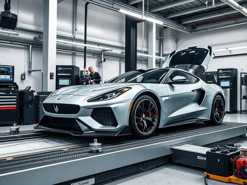 Vehicle on dyno for DPF and EGR diagnostics