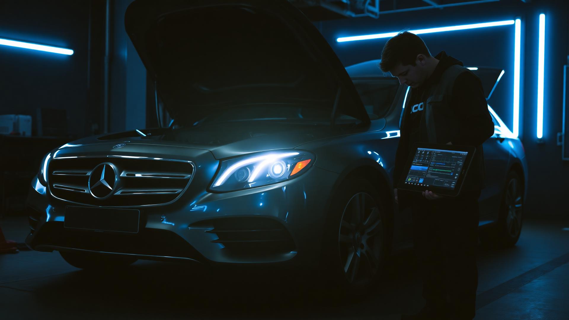 Mercedes gearbox 9G-Tronic TCU tuning